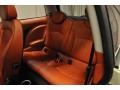2010 Mini Cooper Lounge Redwood Leather Interior Rear Seat Photo