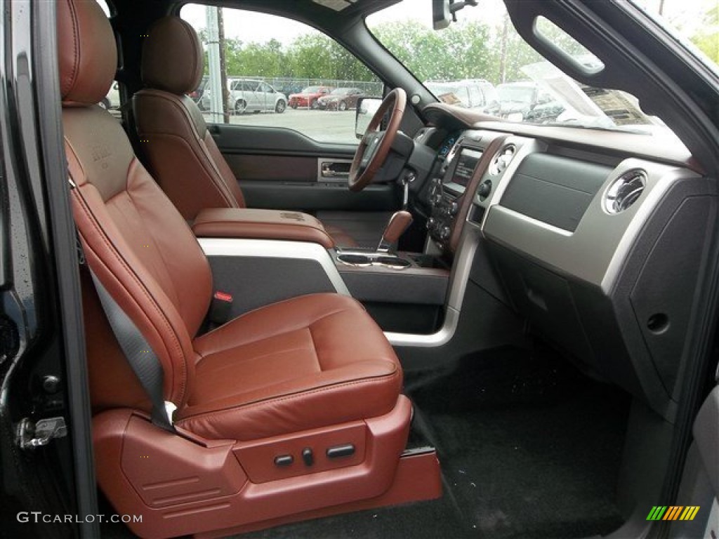 King Ranch Chaparral Leather Interior 2013 Ford F150 King Ranch SuperCrew 4x4 Photo #79447636