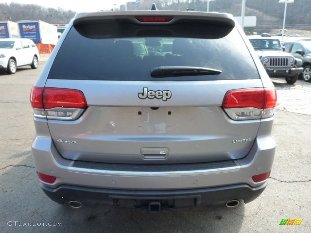 2014 Grand Cherokee Limited 4x4 - Billet Silver Metallic / Morocco Black photo #4