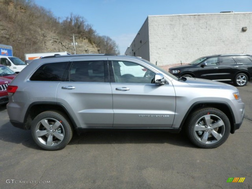 2014 Grand Cherokee Limited 4x4 - Billet Silver Metallic / Morocco Black photo #6