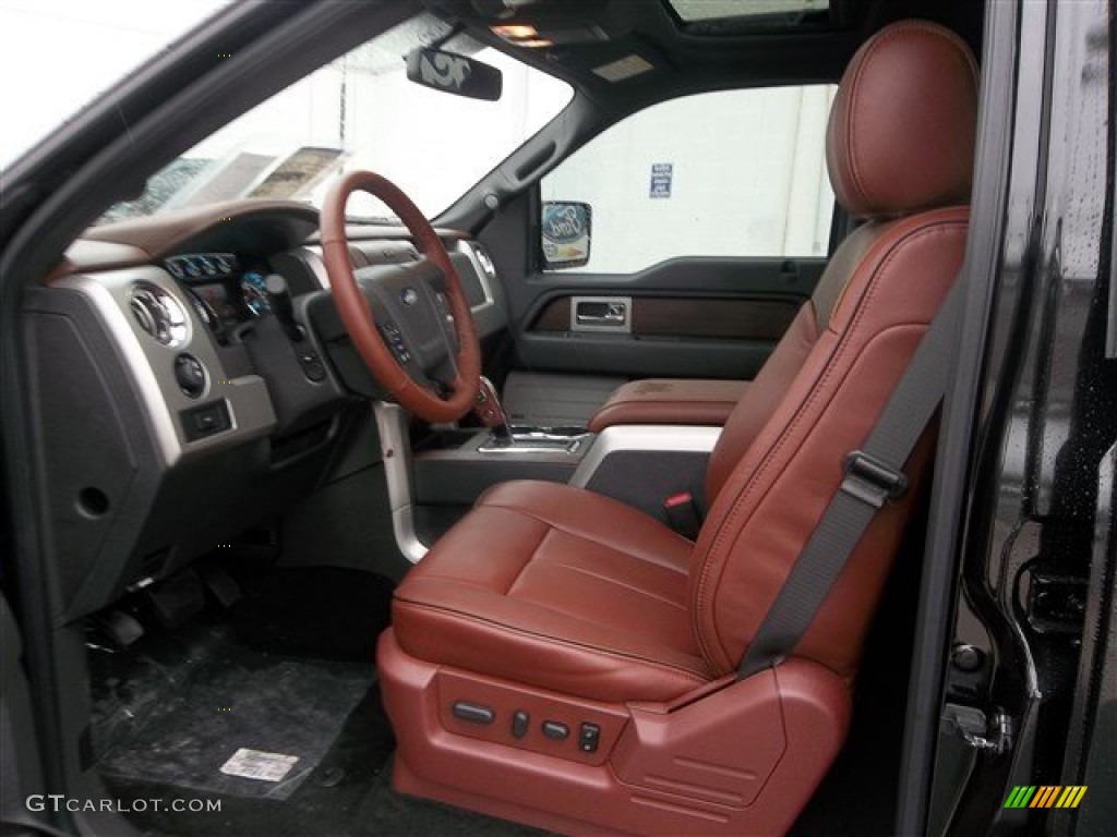 King Ranch Chaparral Leather Interior 2013 Ford F150 King Ranch SuperCrew 4x4 Photo #79447762