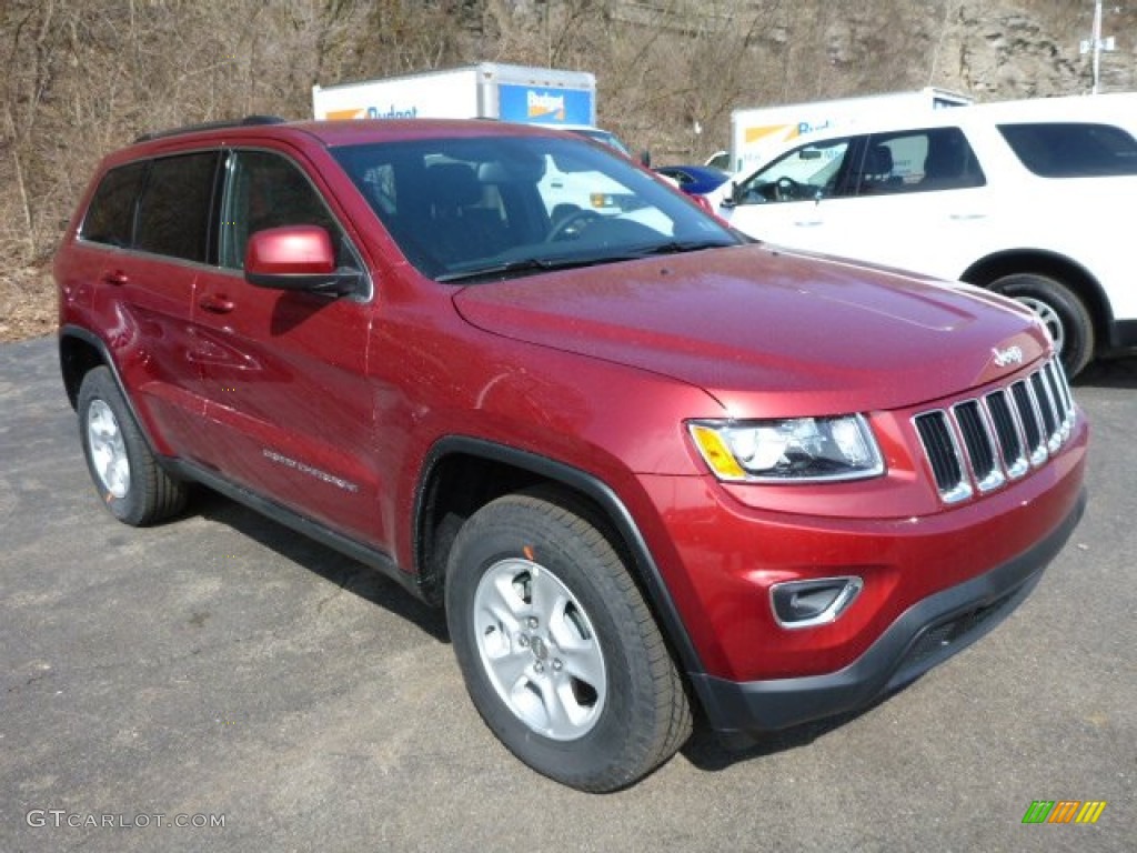 2014 Grand Cherokee Laredo 4x4 - Deep Cherry Red Crystal Pearl / Morocco Black photo #6