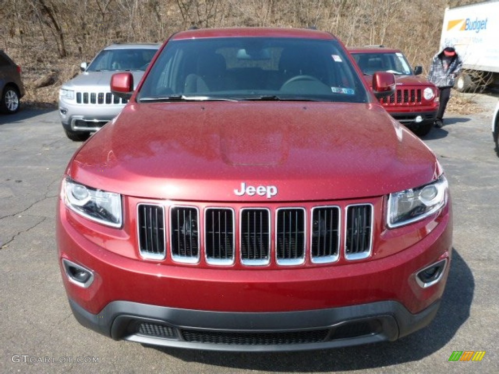 2014 Grand Cherokee Laredo 4x4 - Deep Cherry Red Crystal Pearl / Morocco Black photo #7