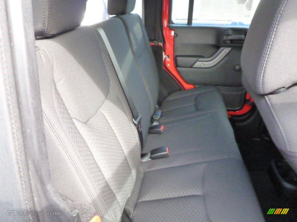 2013 Wrangler Unlimited Sport 4x4 - Rock Lobster Red / Black photo #8