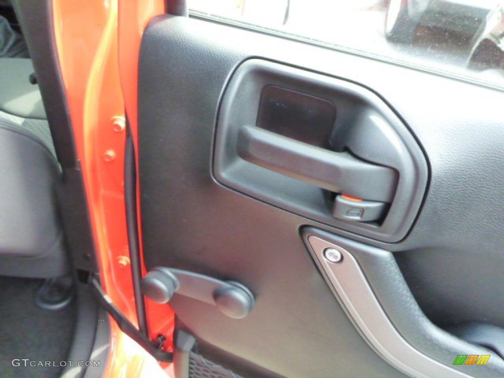 2013 Wrangler Unlimited Sport 4x4 - Rock Lobster Red / Black photo #9