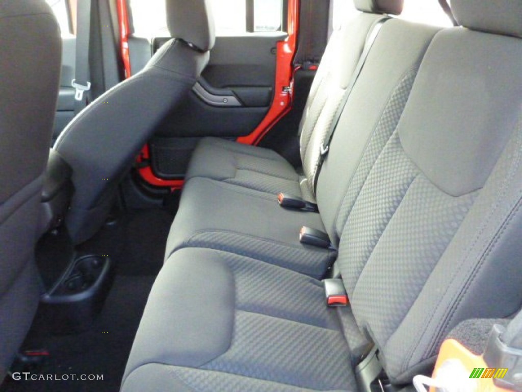 2013 Wrangler Unlimited Sport 4x4 - Rock Lobster Red / Black photo #12