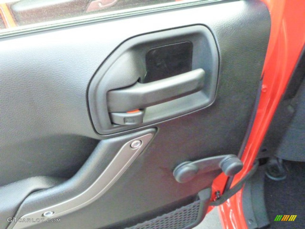 2013 Wrangler Unlimited Sport 4x4 - Rock Lobster Red / Black photo #14