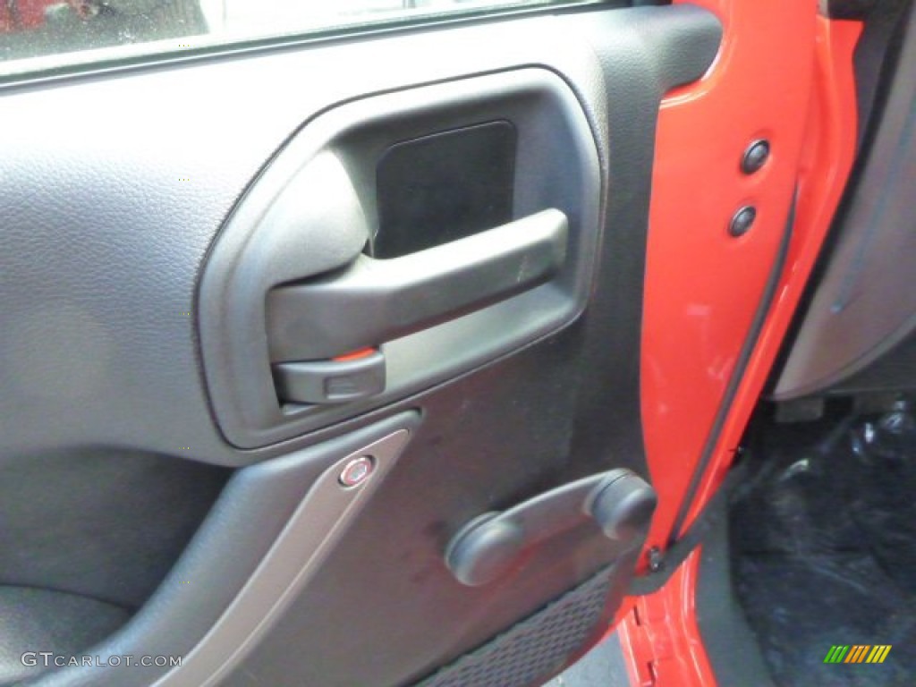 2013 Wrangler Unlimited Sport 4x4 - Rock Lobster Red / Black photo #15