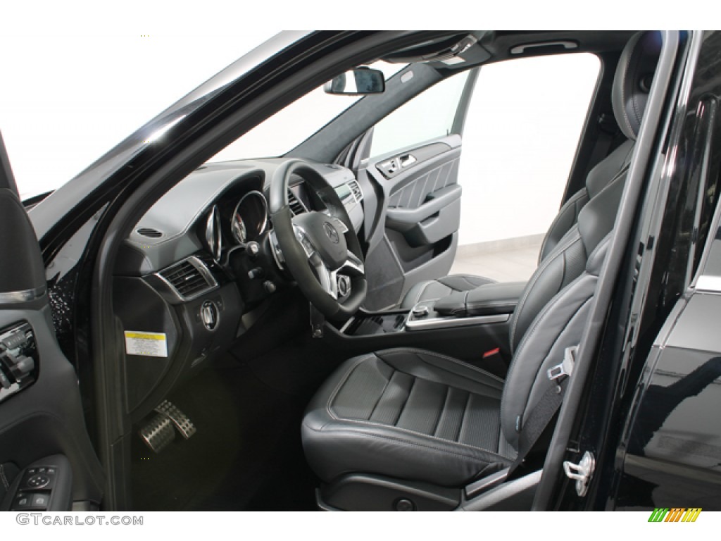 Black Interior 2012 Mercedes-Benz ML 63 AMG 4Matic Photo #79450483