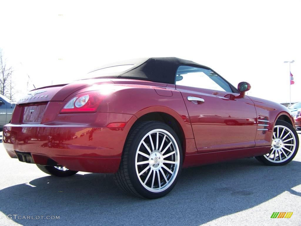 Blaze Red Crystal Pearlcoat 2007 Chrysler Crossfire SE Roadster Exterior Photo #7945070