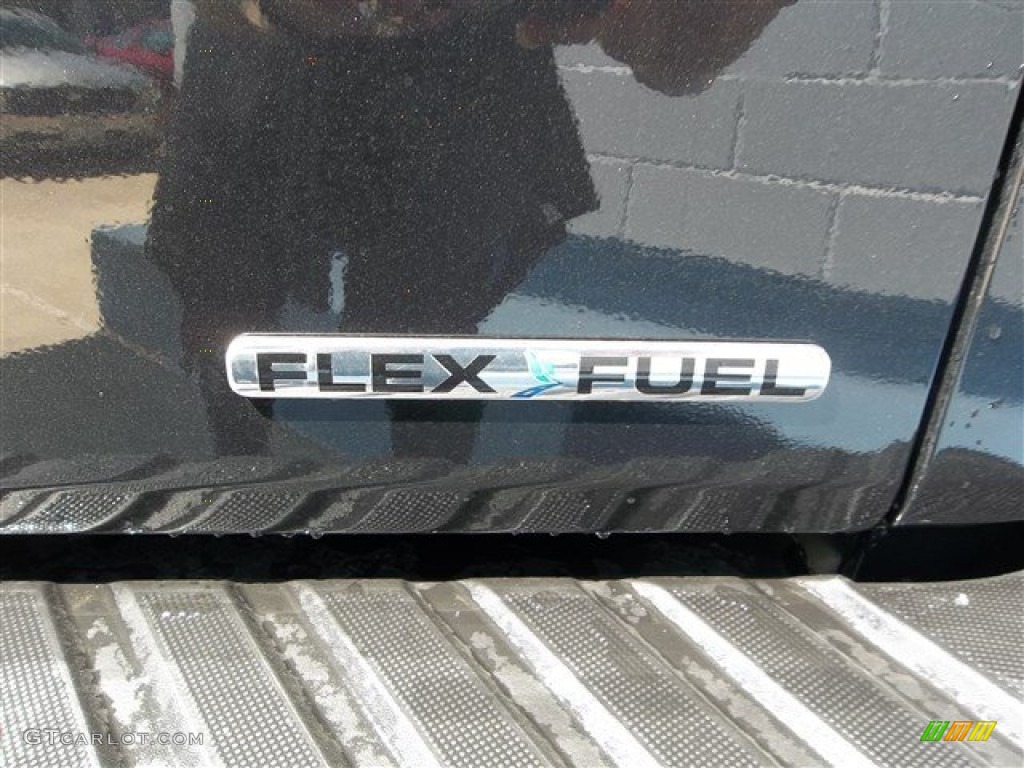 2013 F150 XL Regular Cab - Tuxedo Black Metallic / Steel Gray photo #5