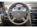 Cashmere 2009 Mercedes-Benz E 350 Sedan Steering Wheel