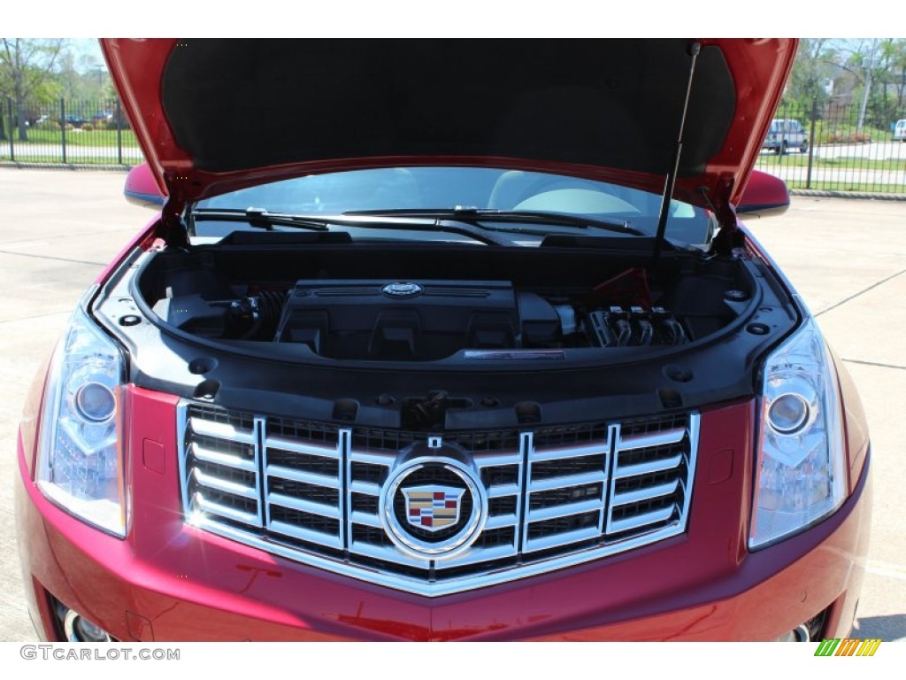 2013 SRX Performance FWD - Crystal Red Tintcoat / Shale/Brownstone photo #10