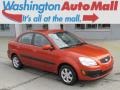 Sunset Orange - Rio LX Sedan Photo No. 1