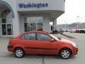 Sunset Orange - Rio LX Sedan Photo No. 2