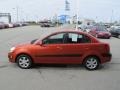 Sunset Orange - Rio LX Sedan Photo No. 6