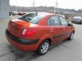 Sunset Orange - Rio LX Sedan Photo No. 9