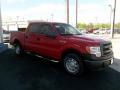 2013 Vermillion Red Ford F150 XL SuperCrew  photo #11