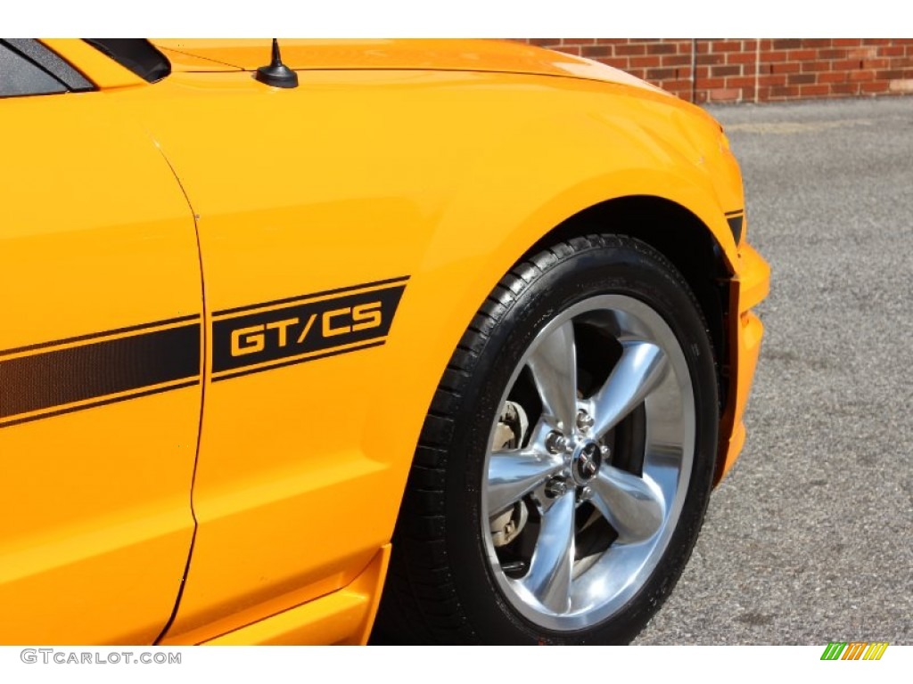 2008 Mustang GT/CS California Special Coupe - Grabber Orange / Dark Charcoal/Medium Parchment photo #13
