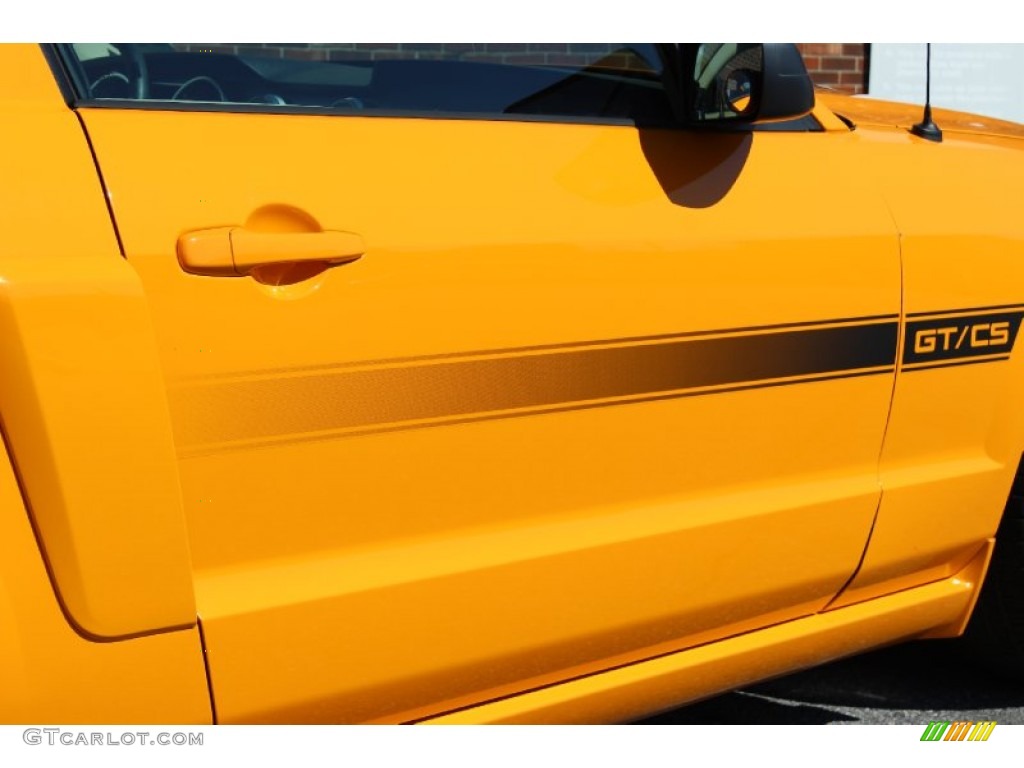 2008 Mustang GT/CS California Special Coupe - Grabber Orange / Dark Charcoal/Medium Parchment photo #15
