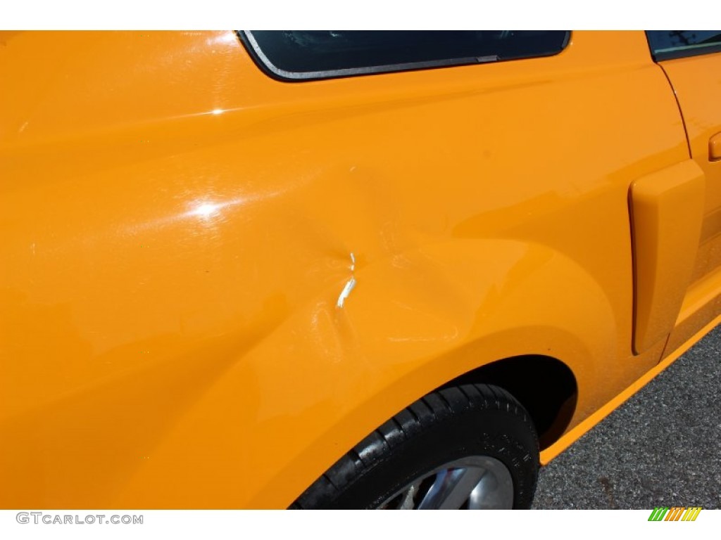 2008 Mustang GT/CS California Special Coupe - Grabber Orange / Dark Charcoal/Medium Parchment photo #24