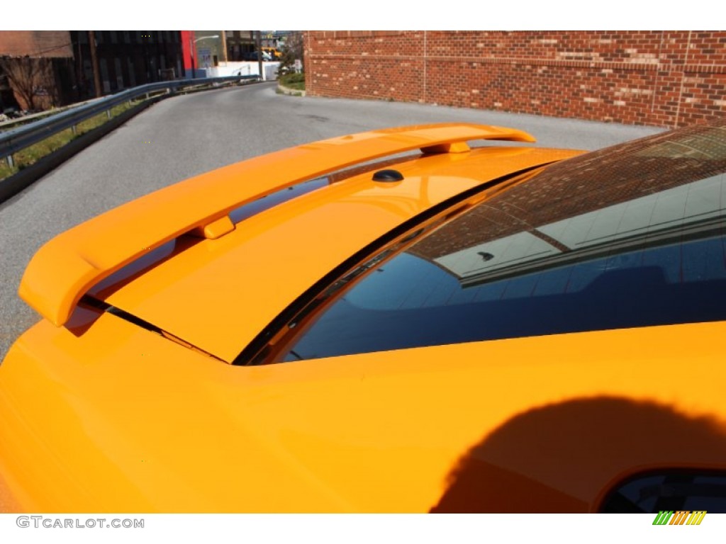2008 Mustang GT/CS California Special Coupe - Grabber Orange / Dark Charcoal/Medium Parchment photo #26