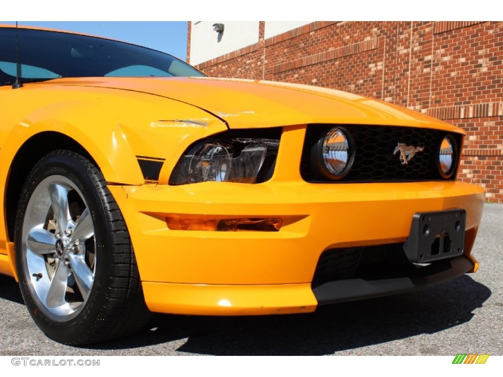 2008 Mustang GT/CS California Special Coupe - Grabber Orange / Dark Charcoal/Medium Parchment photo #28