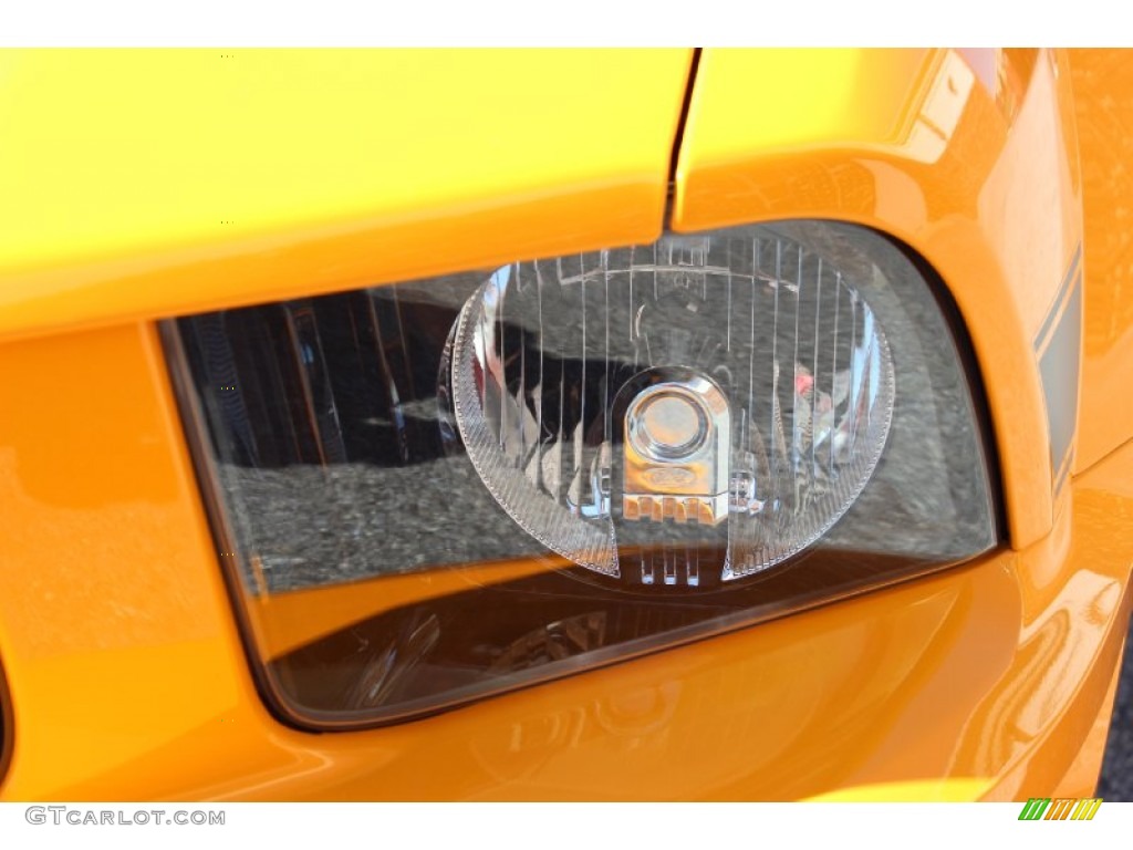 2008 Mustang GT/CS California Special Coupe - Grabber Orange / Dark Charcoal/Medium Parchment photo #40