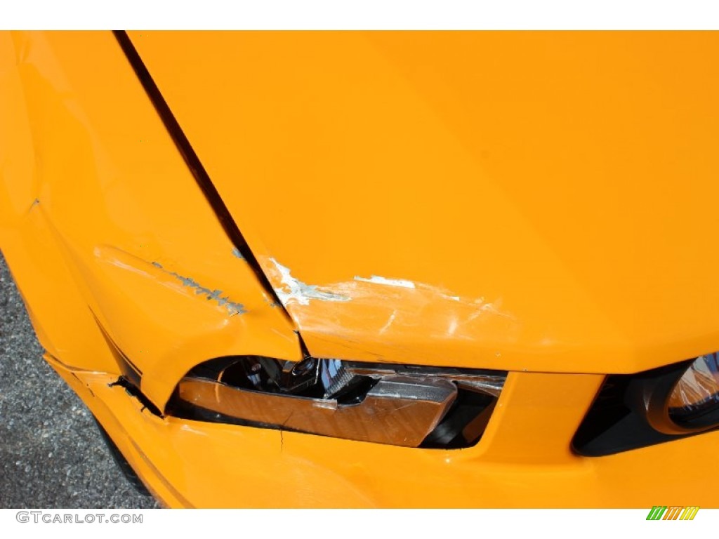 2008 Mustang GT/CS California Special Coupe - Grabber Orange / Dark Charcoal/Medium Parchment photo #55
