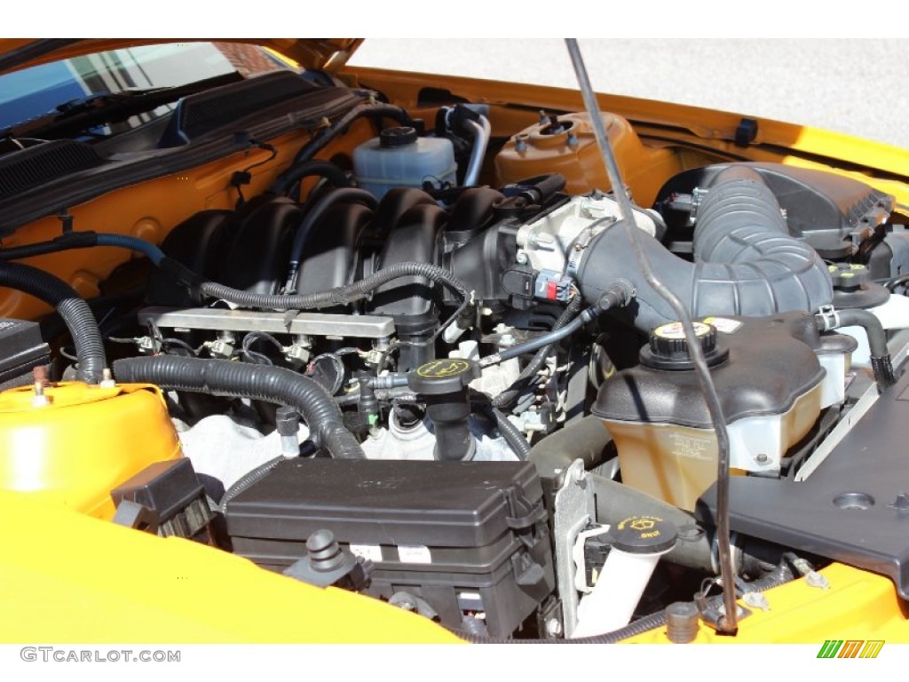 2008 Mustang GT/CS California Special Coupe - Grabber Orange / Dark Charcoal/Medium Parchment photo #57