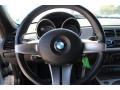 2003 BMW Z4 Black Interior Steering Wheel Photo