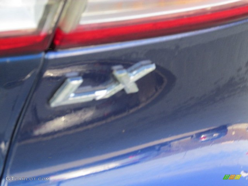 2002 Accord LX Sedan - Eternal Blue Pearl / Quartz Gray photo #9