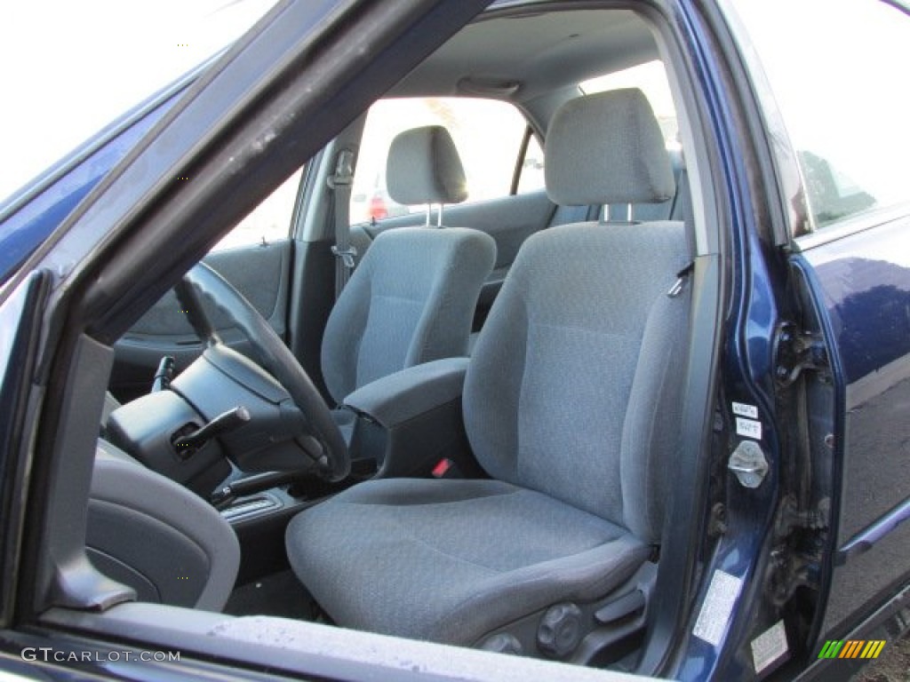 Quartz Gray Interior 2002 Honda Accord LX Sedan Photo #79455011