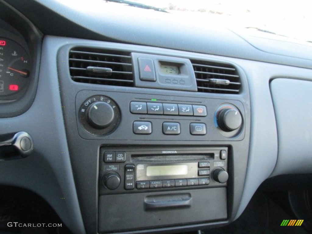 2002 Accord LX Sedan - Eternal Blue Pearl / Quartz Gray photo #13