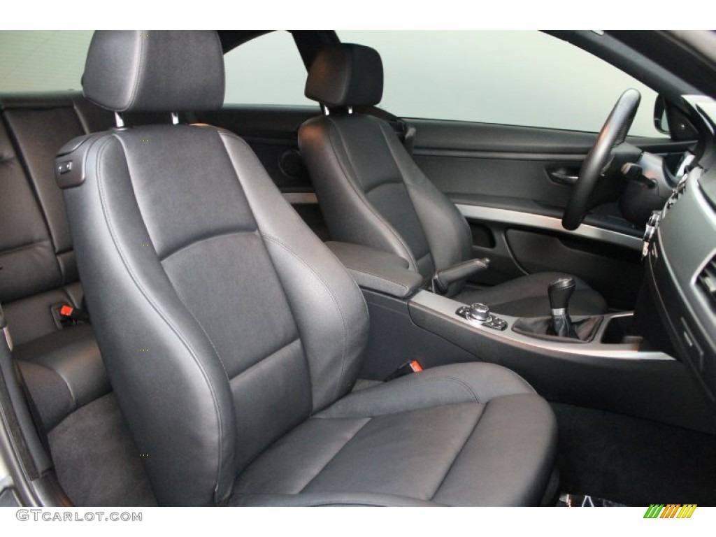 2010 3 Series 335i Coupe - Space Gray Metallic / Black photo #20