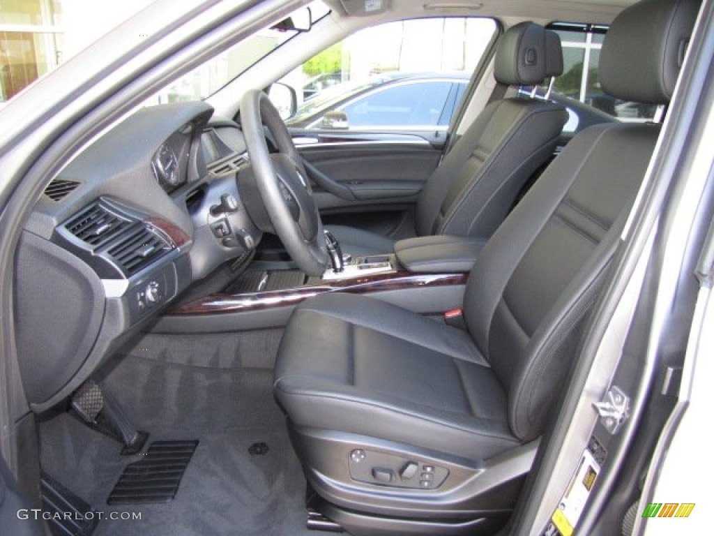Black Interior 2011 BMW X5 xDrive 35i Photo #79456670