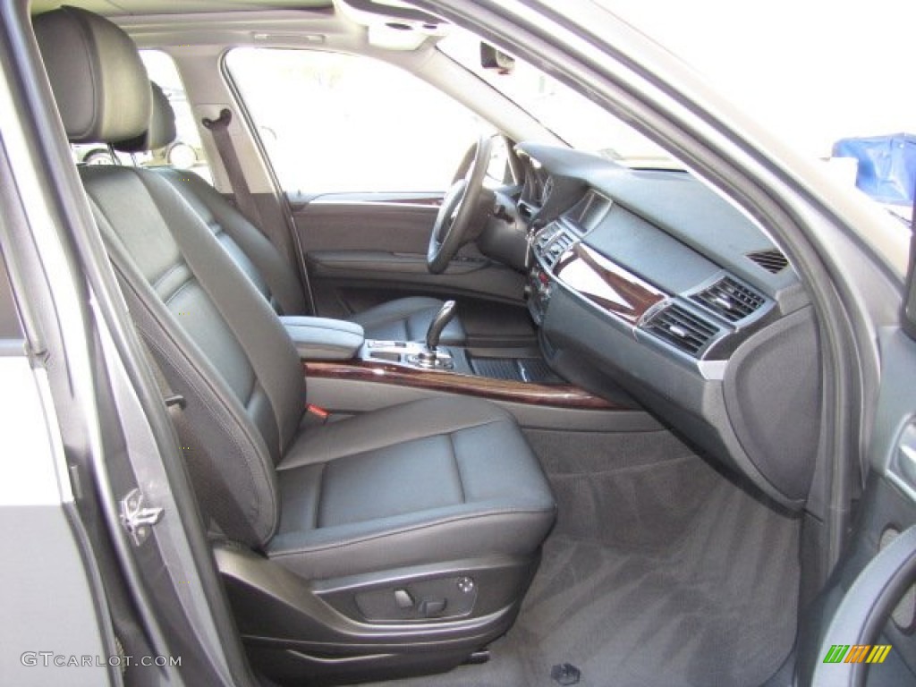 Black Interior 2011 BMW X5 xDrive 35i Photo #79456739