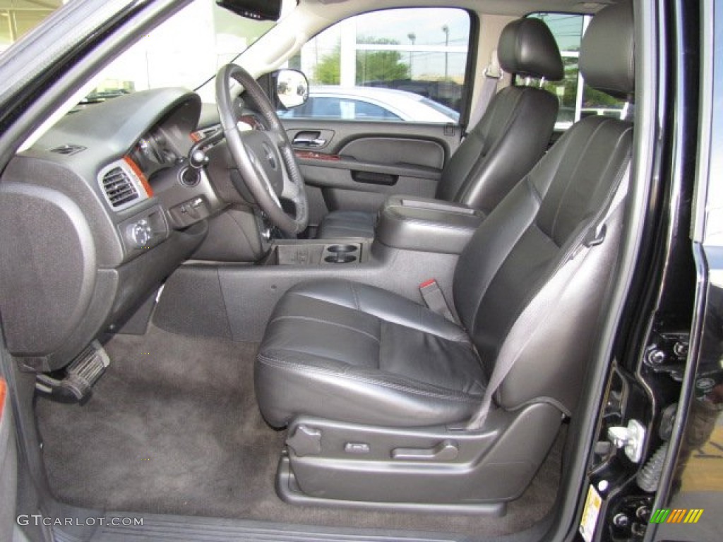 Ebony Interior 2010 GMC Yukon SLT Photo #79457000
