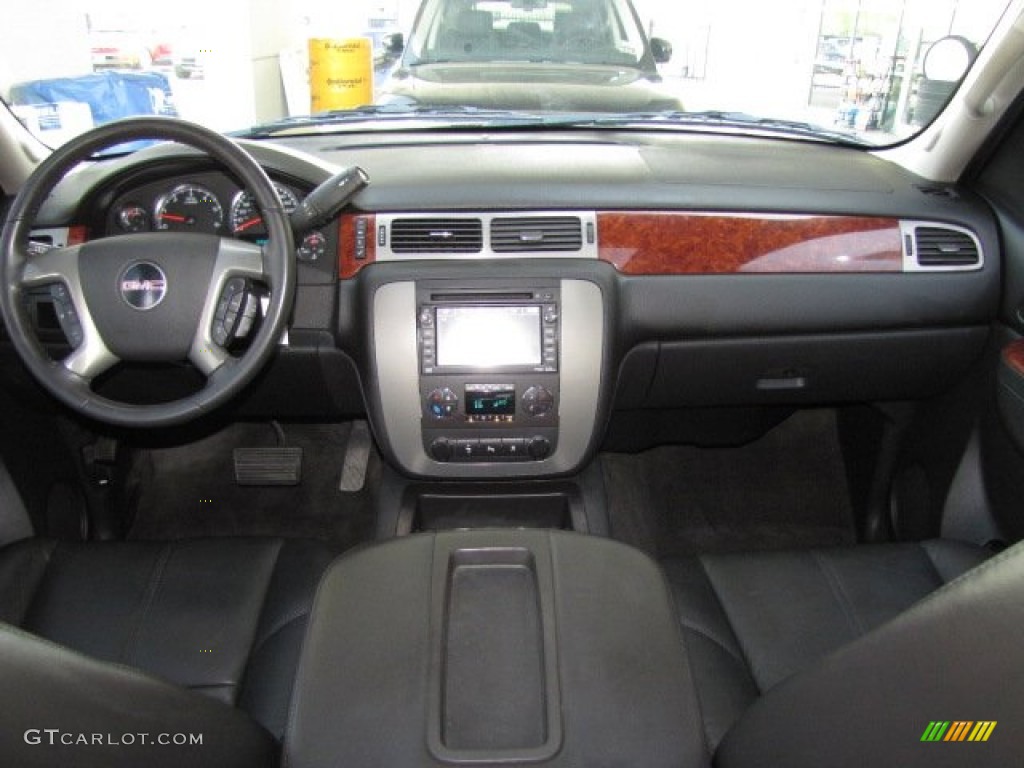 2010 GMC Yukon SLT Ebony Dashboard Photo #79457003