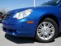 2008 Marathon Blue Pearl Chrysler Sebring Touring Convertible  photo #2