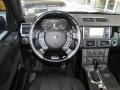 2010 Land Rover Range Rover Jet Black/Ivory White Interior Steering Wheel Photo