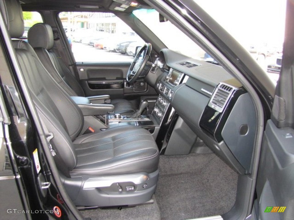 Jet Black/Ivory White Interior 2010 Land Rover Range Rover Supercharged Autobiography Photo #79457234
