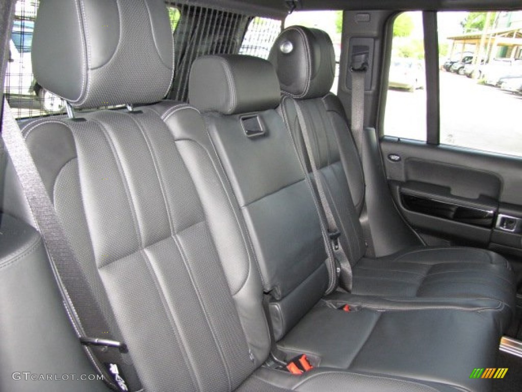 2010 Land Rover Range Rover Supercharged Autobiography Rear Seat Photos