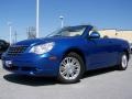 2008 Marathon Blue Pearl Chrysler Sebring Touring Convertible  photo #9