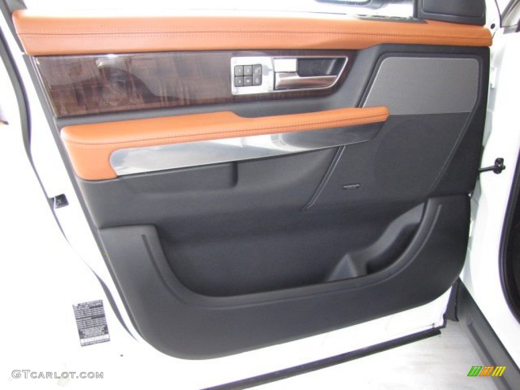 2011 Range Rover Sport Supercharged - Fuji White / Tan/Ebony photo #44