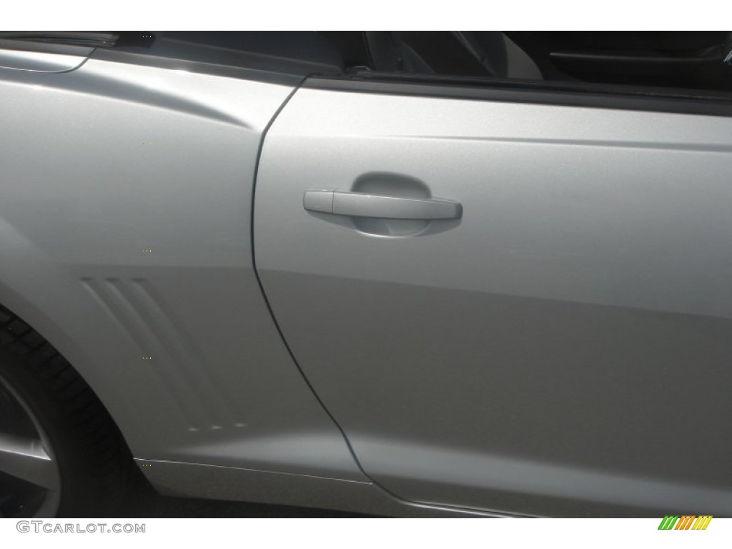 2012 Camaro LT/RS Convertible - Silver Ice Metallic / Gray photo #10