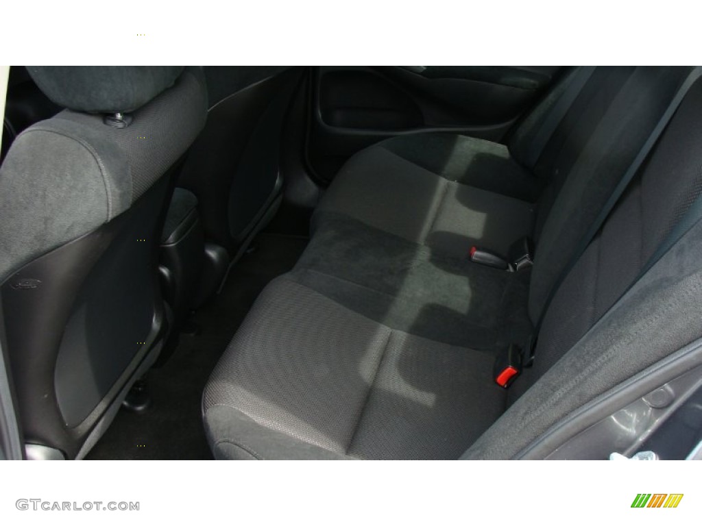 2011 Civic LX-S Sedan - Polished Metal Metallic / Black photo #15