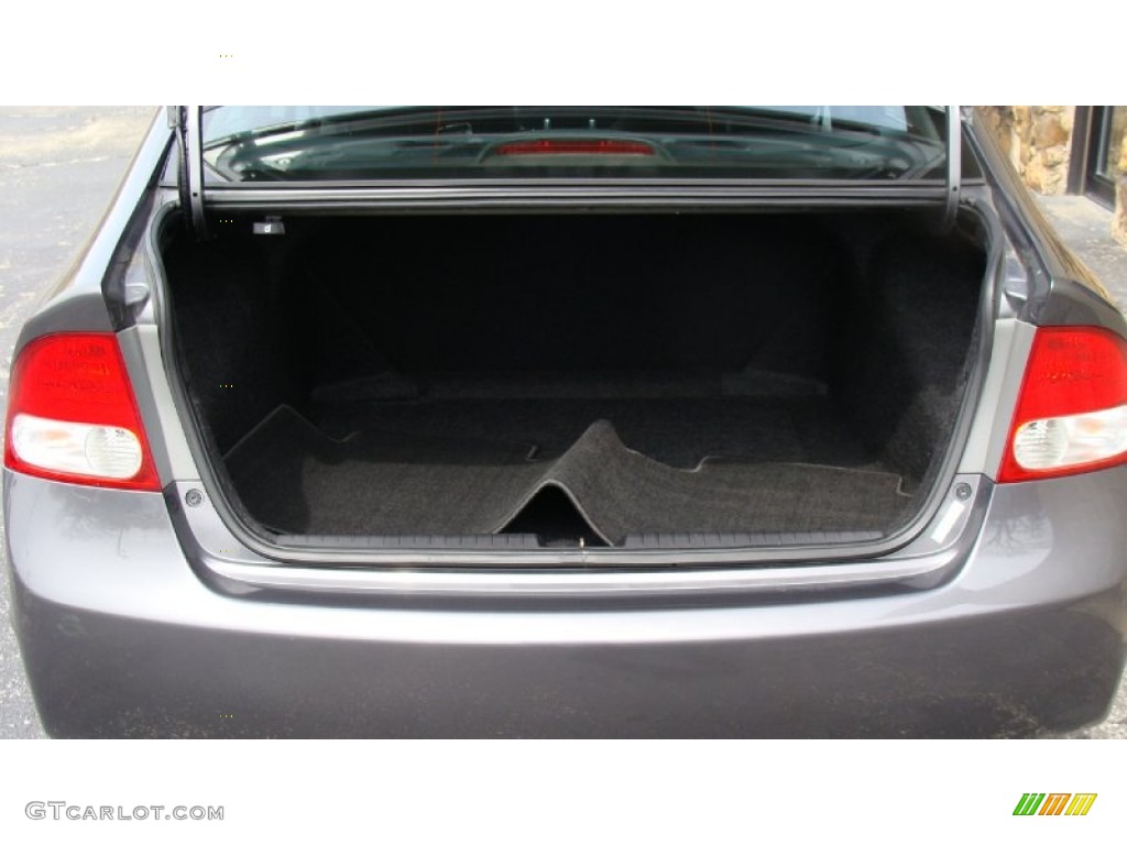 2011 Civic LX-S Sedan - Polished Metal Metallic / Black photo #19