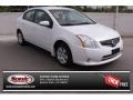 Aspen White 2011 Nissan Sentra 2.0