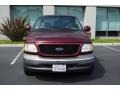 2003 Burgundy Red Metallic Ford F150 Lariat SuperCrew  photo #2